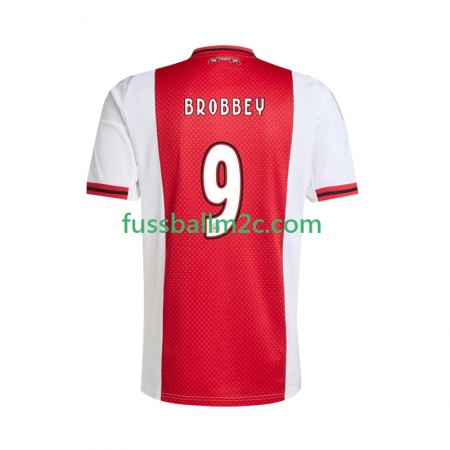 Fußballtrikots Ajax Amsterdam Brian Brobbey 9 Heim Trikotsatz 2025-2026 Fußballtrikots Ajax Amsterdam Brian Brobbey 9 Heim Trikotsatz 2025-2026